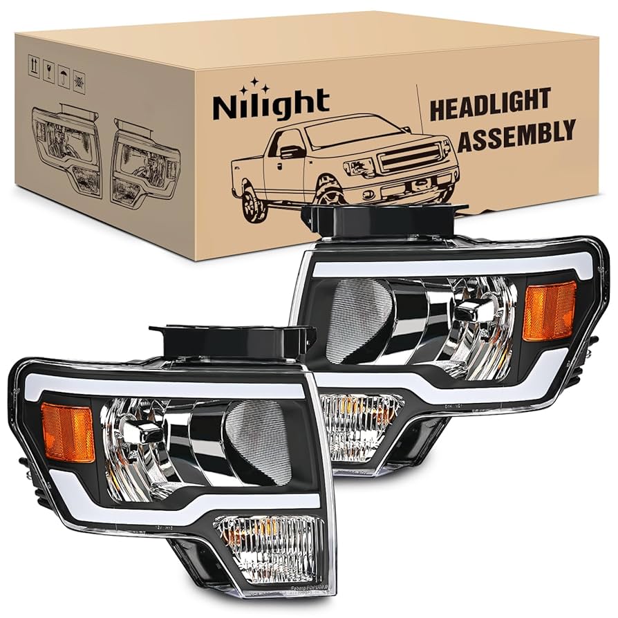 Amazon | Nilight ヘッドライトアセンブリ フォード F150 F-150